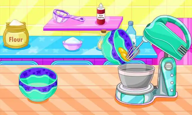 Play Butterfly muffins cooking game