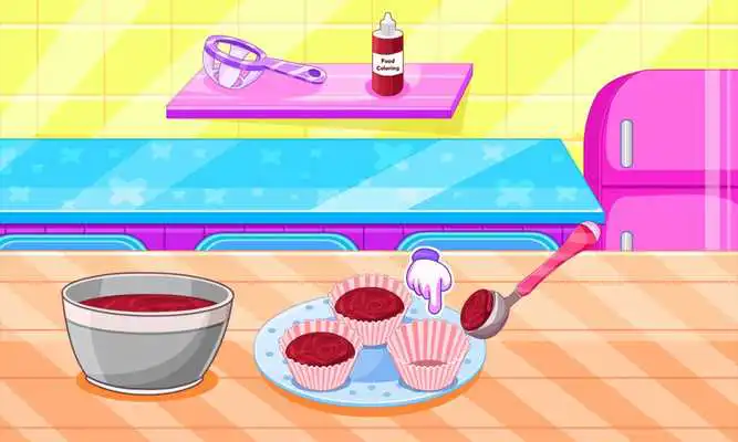 Play Butterfly muffins cooking game
