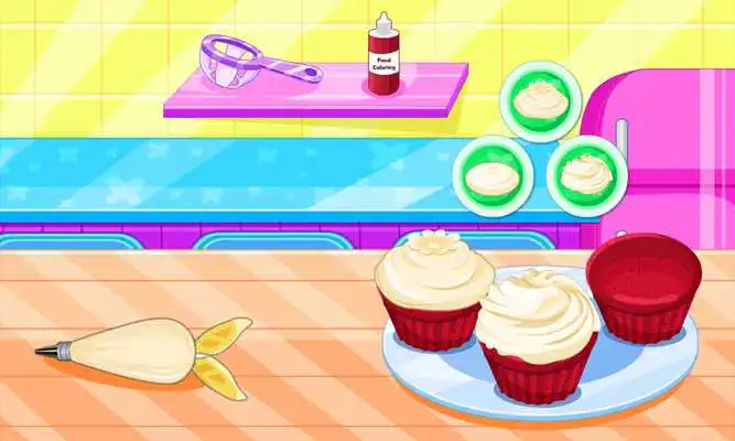 Play Butterfly muffins cooking game