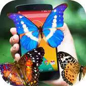 Free play online Butterfly on screen prank APK