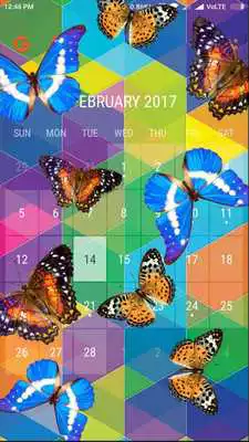 Play Butterfly on screen prank