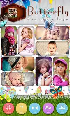 Play Butterfly Photo Collage Maker Play Butterfly Photo Collage Maker