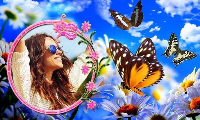 Play Butterfly Photo Frames HD