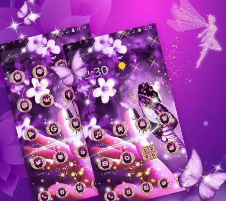 Play Butterfly Purple Theme