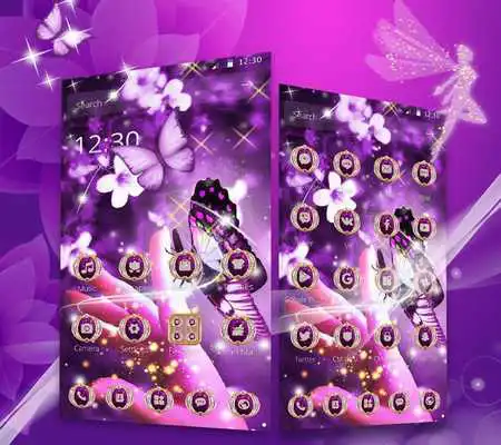 Play Butterfly Purple Theme