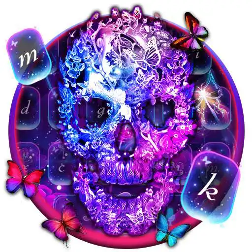 Run free android online Butterfly Skull Keyboard APK Run free android online Butterfly Skull Keyboard APK