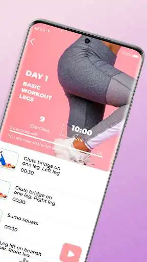 Play Buttocks Workout - Hips, Legs as an online game Buttocks Workout - Hips, Legs with UptoPlay