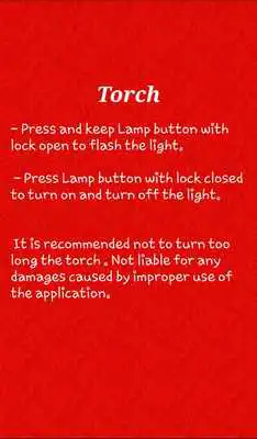 Play Button Flashlight