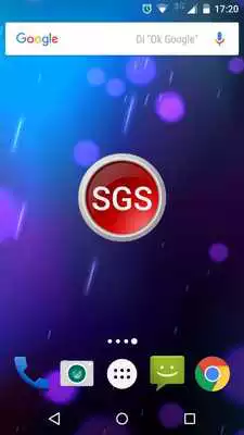 Play BUTTON PANIC (SOS GPS SMS)
