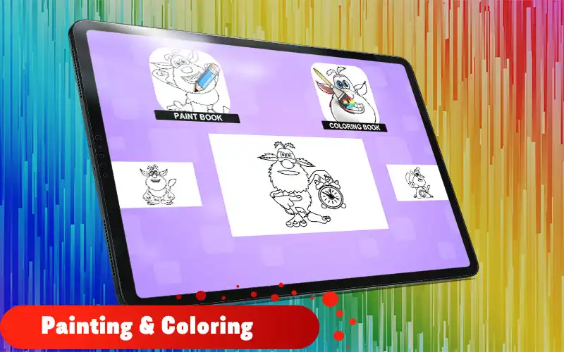 Play Buuba Coloring Book  and enjoy Buuba Coloring Book with UptoPlay