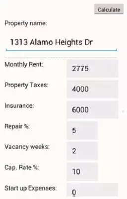 Play Buy Repair Rent Refinance Real Estate Calculator
