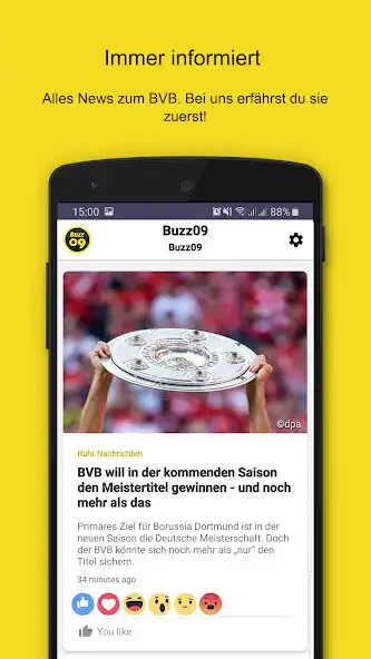 Play Buzz09 – die schwarz-gelbe Timeline  and enjoy Buzz09 – die schwarz-gelbe Timeline with UptoPlay