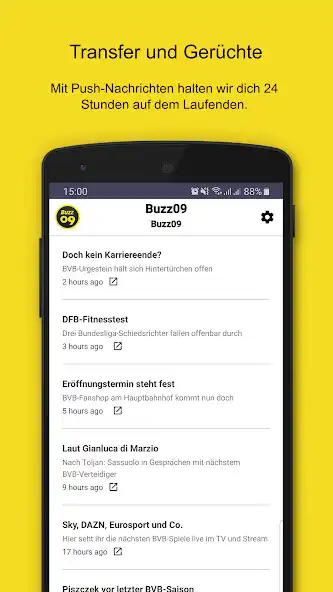Play Buzz09 – die schwarz-gelbe Timeline as an online game Buzz09 – die schwarz-gelbe Timeline with UptoPlay