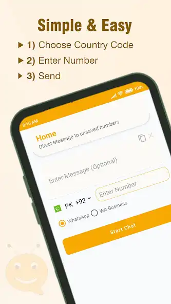 Play Buzz Direct Chat for WhatsApp as an online game Buzz Direct Chat for WhatsApp with UptoPlay