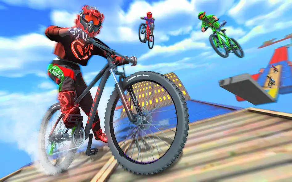 Play BXM Offroad Cycle Stunt Race  and enjoy BXM Offroad Cycle Stunt Race with UptoPlay