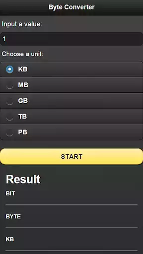 Play ByteConverter  and enjoy ByteConverter with UptoPlay