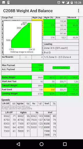 Play C208B Weight And Balance