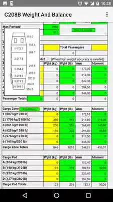 Play C208B Weight And Balance
