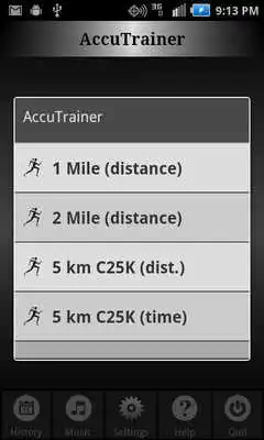 Play C25K Running AccuTrainer