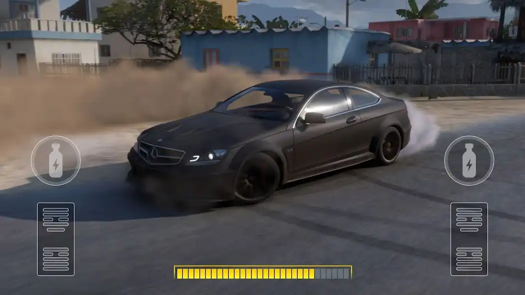 Play C63 AMG Mercedes: Drift King as an online game C63 AMG Mercedes: Drift King with UptoPlay