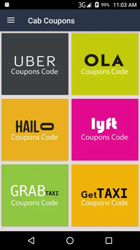 Play Cab Coupons for Lyft and Ola Taxi