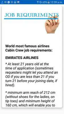 Play Cabin Crew Basic Knowledge