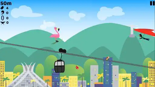 Play Cable Flamingo Run as an online game online Cable Flamingo Run with UptoPlay com.ACGames.CableFlamingo Play Cable Flamingo Run as an online game Cable Flamingo Run with UptoPlay