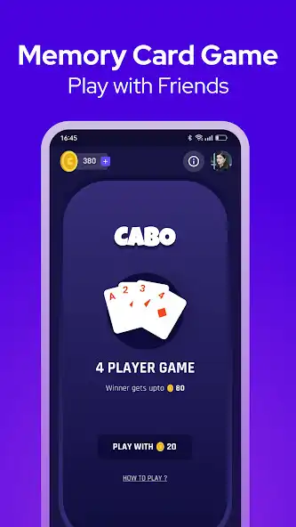 Play Cabo Card Game as an online game Cabo Card Game with UptoPlay