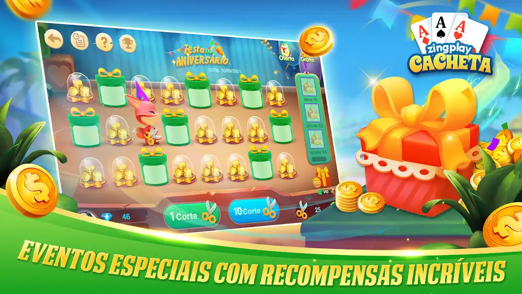 Play Cacheta - Pife - Jogo online as an online game Cacheta - Pife - Jogo online with UptoPlay