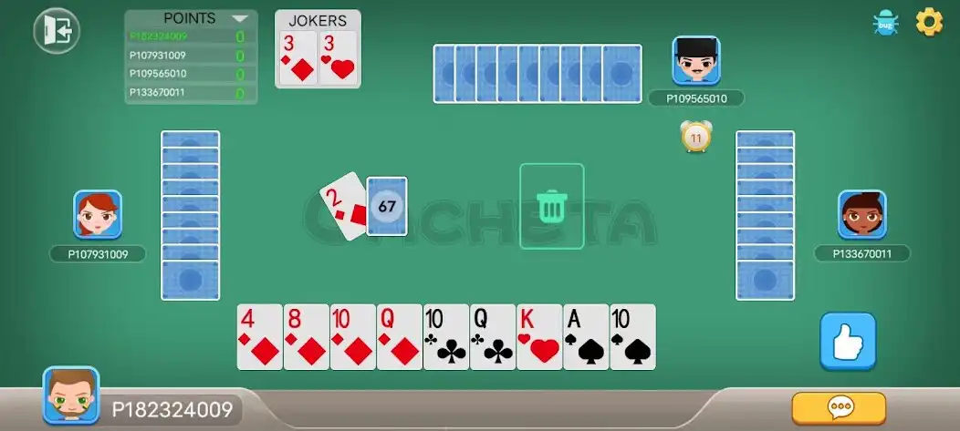 Play Cacheta  and enjoy Cacheta with UptoPlay