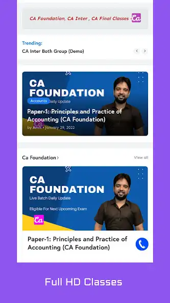 Play Caclasses CA, CS CMA Classes  and enjoy Caclasses CA, CS CMA Classes with UptoPlay
