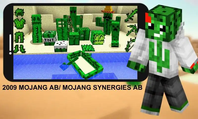 Play Cactus Mod for Minecraft PE  and enjoy Cactus Mod for Minecraft PE with UptoPlay