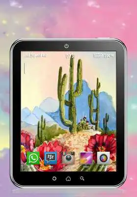 Play Cactus Wallpaper