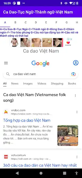 Play Ca dao-Tục ngữ-Thành ngữ-VN  and enjoy Ca dao-Tục ngữ-Thành ngữ-VN with UptoPlay