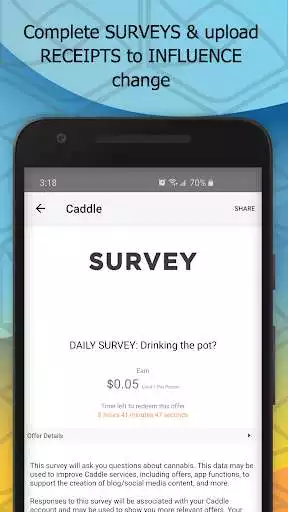 Play Caddle: Cash Back Rebates as an online game Caddle: Cash Back Rebates with UptoPlay