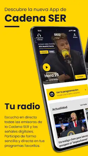 Play Cadena Ser Radio  and enjoy Cadena Ser Radio with UptoPlay