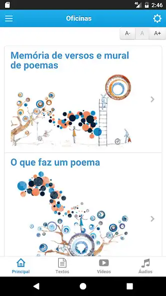 Play Caderno Virtual: Poema as an online game Caderno Virtual: Poema with UptoPlay
