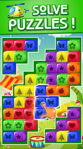 Play Cady Toy: Free Match 3 Game as an online game Cady Toy: Free Match 3 Game with UptoPlay