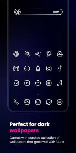 Play Caelus White: linear icon pack as an online game Caelus White: linear icon pack with UptoPlay