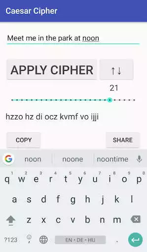 Play Caesar Cipher