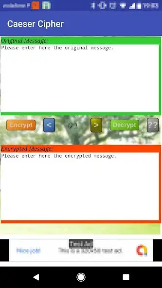 Play Caeser Cipher as an online game Caeser Cipher with UptoPlay
