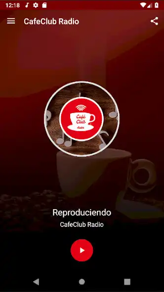 Play CafeClub Radio as an online game CafeClub Radio with UptoPlay