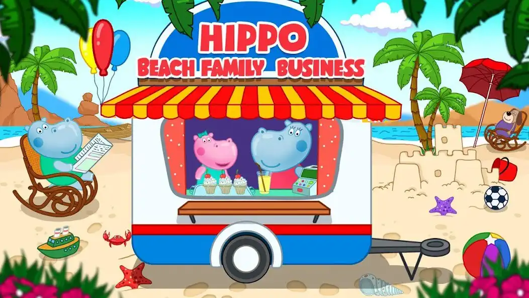 Play Cafe Hippo: Kids cooking game  and enjoy Cafe Hippo: Kids cooking game with UptoPlay