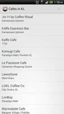 Play Cafes (coffee) in Kuala Lumpur