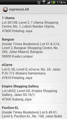 Play Cafes (coffee) in Kuala Lumpur