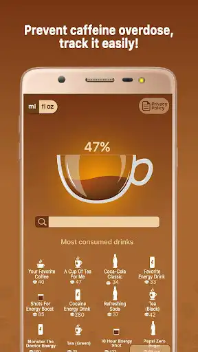 Play Caffeine Tracker - Caffeine Calculator  and enjoy Caffeine Tracker - Caffeine Calculator with UptoPlay