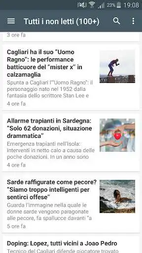 Play Cagliari News as an online game Cagliari News with UptoPlay