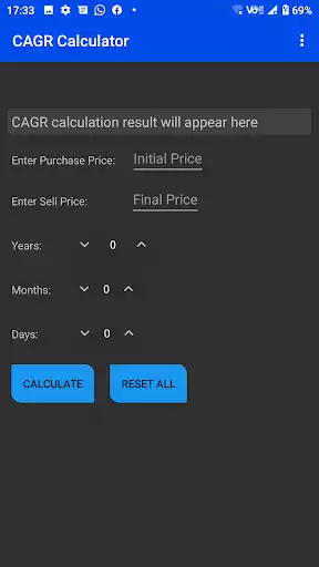 Play CAGR Calculator  and enjoy CAGR Calculator with UptoPlay