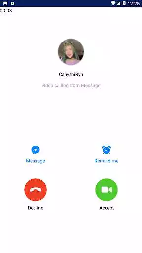 Play Cahyaniryn Video Call - Fake Call Cahyaniryn as an online game Cahyaniryn Video Call - Fake Call Cahyaniryn with UptoPlay