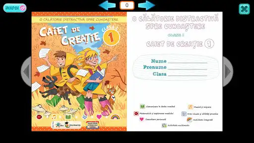 Play Caiete digitale - clasa 1 as an online game Caiete digitale - clasa 1 with UptoPlay